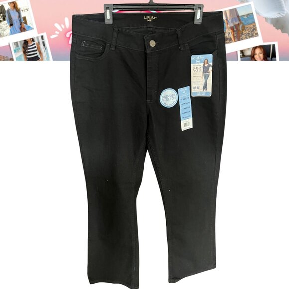 Riders by Lee Instantly Slims Indigo Bootcut Jeans 18M NWT - Picture 1 of 8
